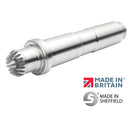Record Power Coronet Hawk 16 mm (5/8”) Sprung Point Multi-Tooth Drive Centre, 2 Morse Taper (103930)