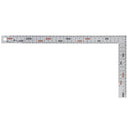 Shinwa Carpenters Square Wide Hard Chrome Finish