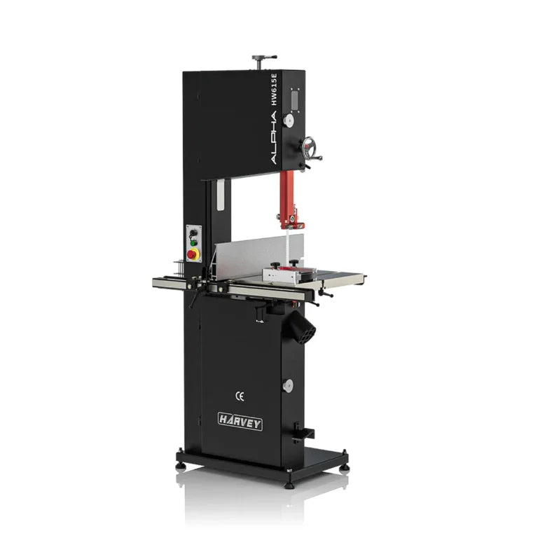 Harvey Machinery HW615E 15″ Woodworking Bandsaw (14″ Cutting Depth)