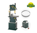 Record Power Sabre 350 Bandsaw with Wheelkit and Pk 3 Blades