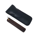 Black Leather Pouch for Folding Higonokami Knives