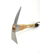 Japanese Combination Pick and Mattock Hoe, Stainless Steel.