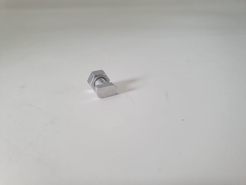 Greenhouse Aluminium Cropped Bolts & Nuts M6 x 11 (Pk 100)