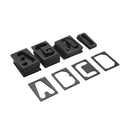 Milescraft 2-1/2-Inch Horizontal Character Template Set 2201