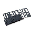 Milescraft 2-1/2-Inch Horizontal Character Template Set 2201