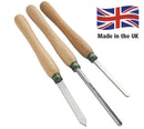 Record Power 3-Piece HSS Bowl Turning Tool Set 103720