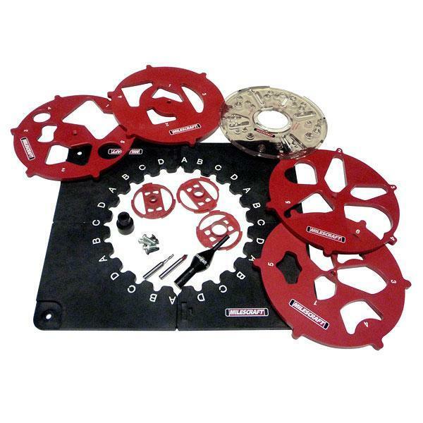 Milescraft Woodworking Design Inlay Kit 1207/1257
