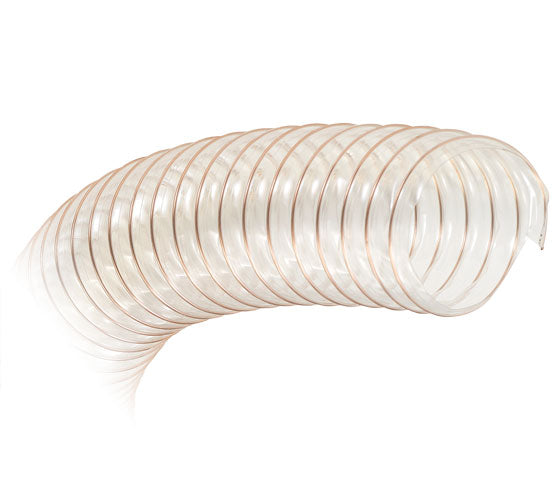 Record Power 2M of 100 mm Dust Extraction Hose LH Helix ZAMV