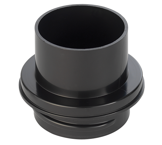 Record Power 2.5" Hose End (Black) 103-07 (CVA250-23-100)
