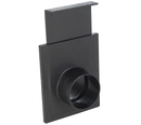 Record Power 2.5" Black Plastic Blast Gate (CVA250-50-102)