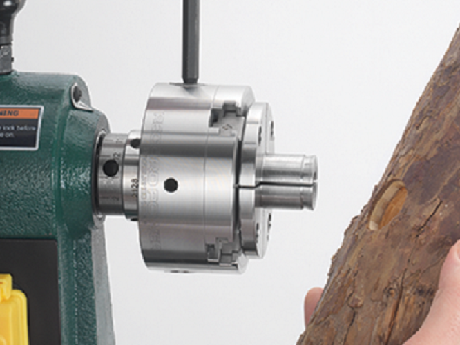 Record Power SC4 Professional Geared Scroll Chuck Package with 3 1/2" Faceplate