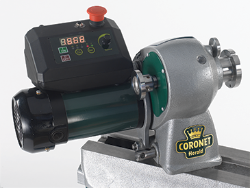 Record Power Coronet Herald Heavy Duty Cast Iron Electronic Variable Speed Lathe 16007