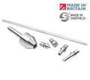 Record Power Coronet Falcon Universal Live Centre Kit, 2 Morse Taper (103910)