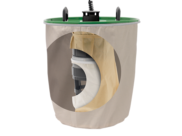 Record Power Large Extractor with 2 Metres of Hose and Easy-Fit Cuff (104880) CGV386-6